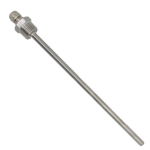 1/2 inch - weldless thermowell 1/2 stainless steel for thermometer Immersion of 30mm 50mm 100mm 150mm 200mm 300mm 400mm 500mm ► Photo 1/3