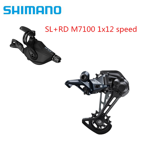 SHIMANO SLX SL-M7100 + RD-M7100  M7120 12S Groupset MTB Mountain Bike Groupset 1x12S M7100 Rear Derailleur m7100 Shifter Lever ► Photo 1/6