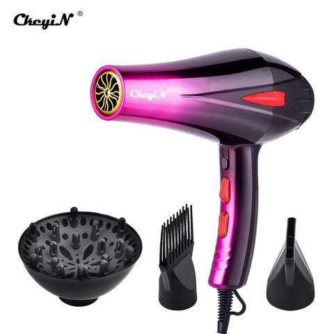 4000W Powerful Hair Dryer Professional Hairdryer Household Blow Dryer Hot and Cold Wind Fast Hair Styling Tool With Two Nozzles ► Photo 1/6