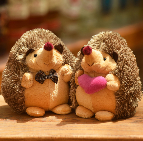 18 CM Lovely Soft Hedgehog Plush Toy Animal Doll Stuffed Animal Doll For Child Kids Home Wedding Party Toys Girlfriend gift ► Photo 1/1