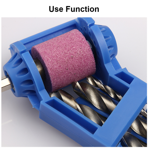 Blue or Orange Corundum Grinding Wheel Bit Tool Portable Drill Bit Sharpener Twist Drill Bit Sharpening machine 2-12.5mm ► Photo 1/6
