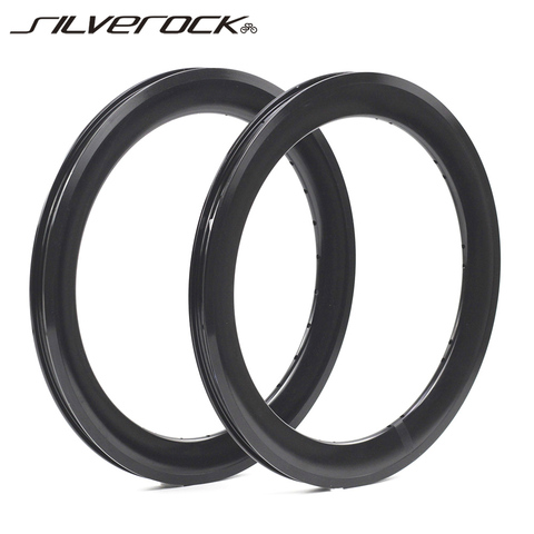 SILVEROCK Bicycle AERO Rim 16 x 1 3/8 For PIKES Fnhon Gust Zephy Brompton 3SIXTY Bike Alloy U/V Brake HIGH PROFILE ► Photo 1/6