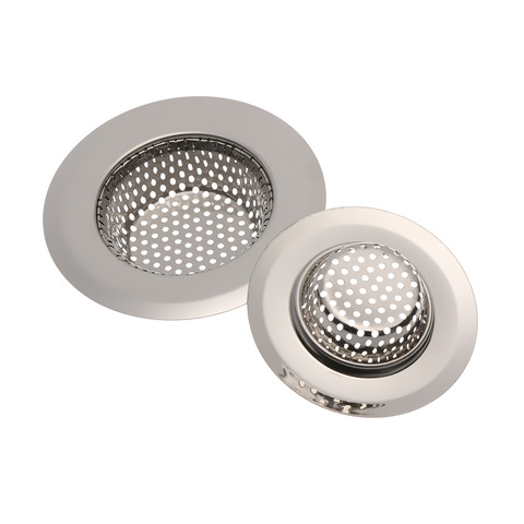 1/3/5pc Stainless Steel Sink Mesh Strainer Hair Catcher Drain Protector Anti Clog Trap Stopper Drain Hole Filter Kitchen Clean ► Photo 1/6