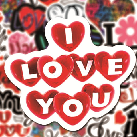 Love Stickers Scrapbooking, Stickers Notebook Love