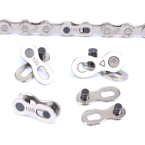 Mini Bike Chain Quick Link Tool MTB Road Bicycle Power Chain Quick Release Buckle for 6 7 8 9 10 11 12 Speed Bike Accessories ► Photo 1/6