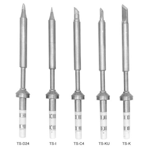 Quicko TS100 Soldering Iron tips Lead Free Replacement Various models of Tip Electric Soldering Iron Tip K KU I D24 BC2 C4 ► Photo 1/6