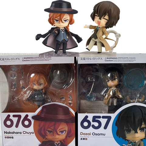 Dazai Osamu Figure Chuya Nakahara Figure 657 676 Bungo Stray Dogs  Action Figure Collectible Model Toys Gift ► Photo 1/6