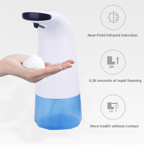 Touchless Automatic Soap Foaming Dispenser Pump Bottle for Children Hand Washing Kitchen Bathroom Foam Liquid Soap Machine 2022 ► Photo 1/6