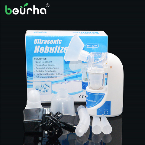 Portable Adult Children Asthma Nebulizer Ultrasonic Automizer Inhale Nebulizer Spray Aromatherapy Steamer Home Children Care ► Photo 1/1