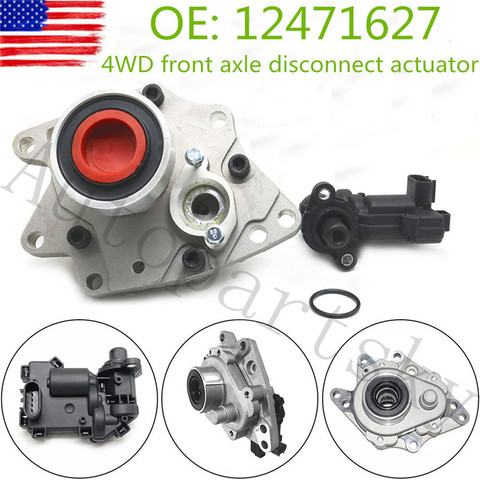 New Front Axle Disconnect Actuator Assy 15884292 For Chevrolet Trailblazer GMC Envoy Rainer Bravada 4X4 4WD 12471627 12479081 ► Photo 1/6