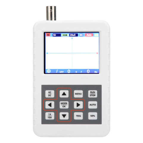 Digital Oscilloscope Handheld 2.4inch LCD Display Screen DSO FNIRSI PRO 5M 20MSps 5V Oscilloscope ► Photo 1/6