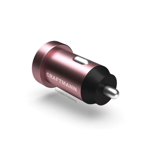 Craftmann Car Charger 4.8A (5V, 24W, Peach) ► Photo 1/4