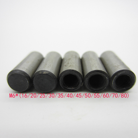 10PCS M6*(16/20/25/30/35/40/45/50/55/60/70/80)mm  DIN 7978  High strength steel Taper pins with internal thread GB118 ► Photo 1/1