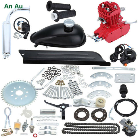 2stroke Gasoline Engine Kit 100cc Electric Bicycle Engine Complete Motorcycle High-power High-quality Gasoline Engine Motor Uni ► Photo 1/6