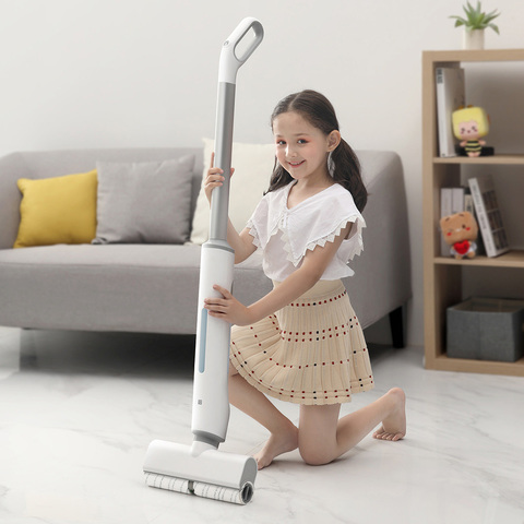 2022 NEW SWDK DD1 Electric Mopping For home Handheld Wireless Wiper Floor Window Washers Wet Mop broom Vacuum Cleaner Machine ► Photo 1/6