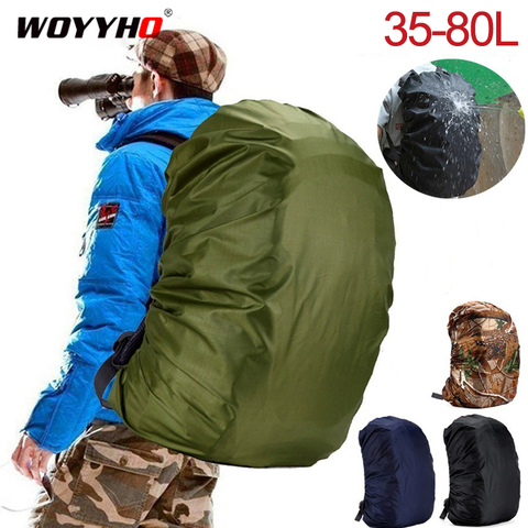 35-80L Waterproof Backpack Rain Cover,Dustproof Cover For Backpack,Rainproof Cover Outdoor Camping Hiking Climbing Bag Raincover ► Photo 1/6