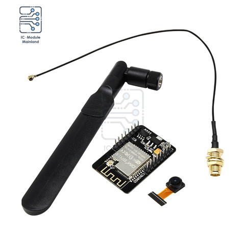 ESP32-CAM-MB CH340G USB Serial ESP32-S Wireless WiFi Bluetooth Expansion Board OV2640 2MP Camera IPX Antenna for Arduino ► Photo 1/6