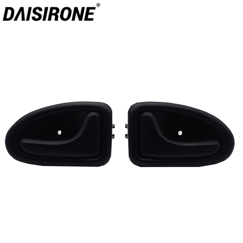 Car Interior Door Handle Cover Trim Bowl for RENAULT CLIO SCENIC TRAFIC 7700353282 ABS Black Left Right ► Photo 1/6