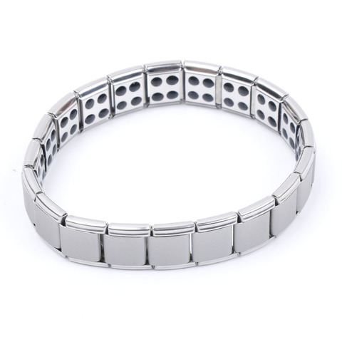 Magnetic Bracelet Men Healing Health Germanium Stretch Bracelet Jewelry Best Gift Stainless Steel Health Care Hand Chain Magnet ► Photo 1/6