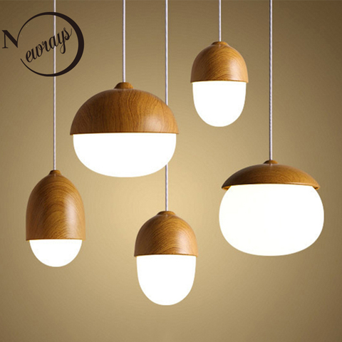 Nordic modern creative decoration hanging lamp E27 LED pendant light for kitchen living room bedroom study aisle book store cafe ► Photo 1/6