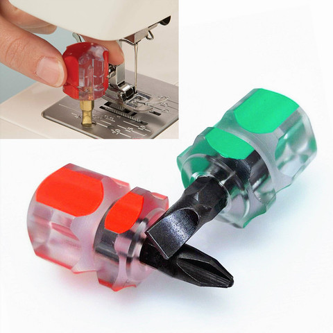 1Pcs Mini Small Portable Radish Head Screw Driver Transparent Handle Repair Hand Tools Precision Car Repair Screwdriver Kit Set ► Photo 1/6