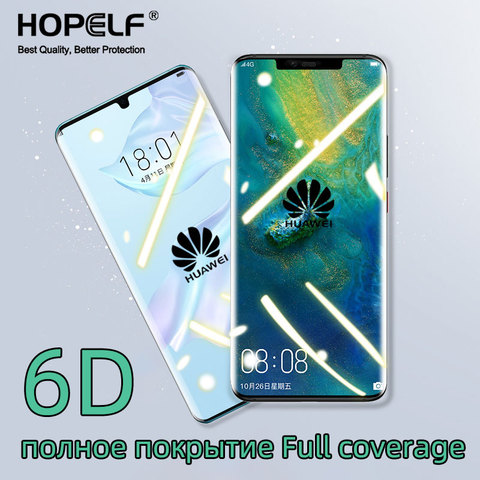 Tempered Protective Glass for Huawei P30 Lite P20 Light Safety Glass on for Huawei P20 Lite P30 Pro Mate 20 P20 Screen Protector ► Photo 1/6