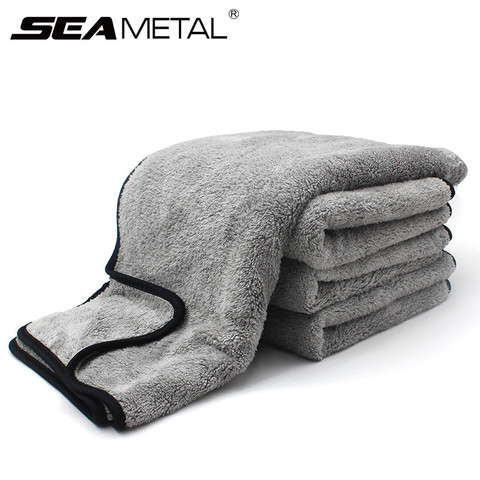 Microfiber Towel Car Wash Cloth Auto Cleaning Door Window Care Thick Strong Water Absorption For Car Home Automobile Accessories ► Photo 1/6