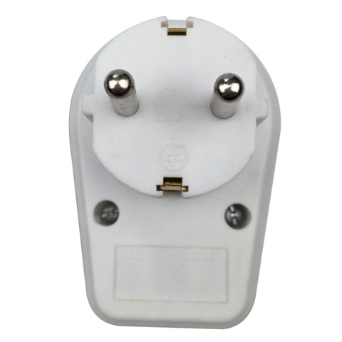 1PCS European Type Conversion Plug 1 to 1 Way Power Adapter Plug adaptor With Switch 16A AC 250V EU Travel Plug Socket EU Plug ► Photo 1/6