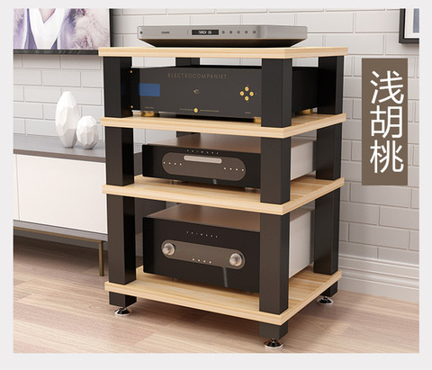 4layer HIFI Amplifier cabinet amplifier rack amplifier cabinet audio rack 234 layer audio equipment rack solid wood KTV ► Photo 1/3