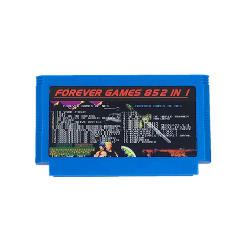 FOREVER DUO GAMES OF 852 in 1 (405+447) Game Cartridge for 60Pins game Cart, total 852 games 1024MBit Flash Chip in use ► Photo 1/3