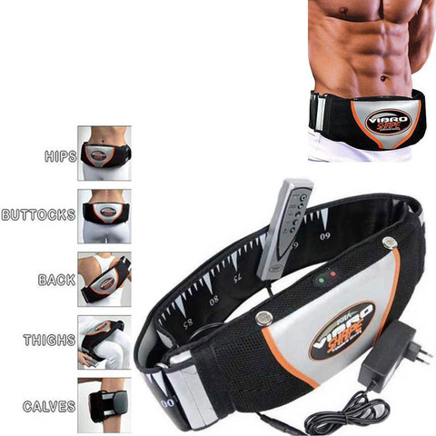 Waist Vibrating Massager Electric Body Slimming Massager Belt Men women Muscle Burning Fat Weight Losing Trimmer Health Care ► Photo 1/6