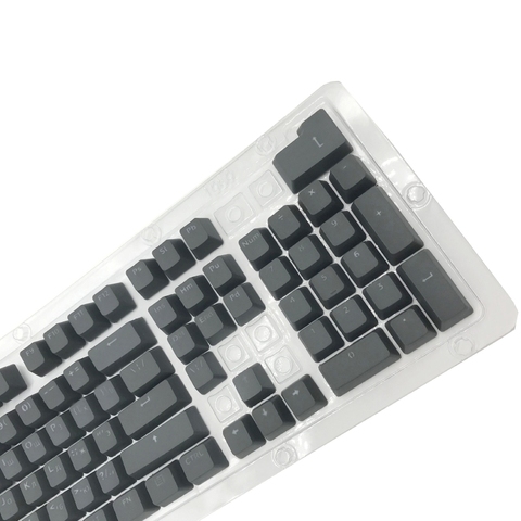 104 Keys Russian Backlit PBT Keycap OEM Profile Double Shot Backlight  Keycaps 40JB ► Photo 1/6