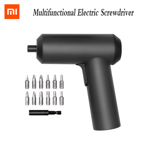 Original Xiaomi Mijia Electric Screwdriver Patent Cordless 2000mAh Rechargeable Battery 5N.M Torque 12PC S2 Bits PH H SL ► Photo 1/6