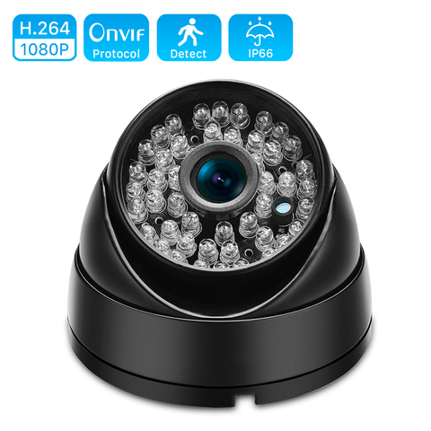 ANBIUX 48V POE H.264 Dome IP Camera Wide 2.8mm Vandalproof 2.0MP 1.0MP Surveillance Video Camera Full HD ONVIF P2P Email Alert ► Photo 1/6