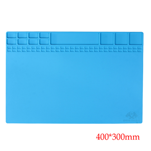 40*30cm Heat-resistant Silicone insulation Pad Heat Gun BGA Soldering Station Repair Insulator Pad Desk Mat Maintenance Platform ► Photo 1/6