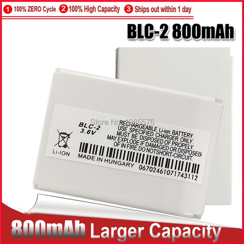 1-5PCS BLC-2 Battery For Nokia 3310 3330 3410 3510 3315 3350 3510 6650 6800 3550 5510 3530 3686 3685 3589 BLC2 Battery ► Photo 1/6