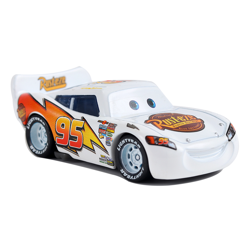 Disney Pixar Cars No.95 Lightning McQueen Toy Car 1:55 Diecast Model Boys Gift 