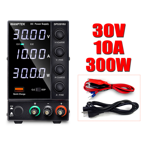 30v 10a Laboratory power supply adjustable switching dc power supply voltage regulator 220v 110v variable bench source power ► Photo 1/6