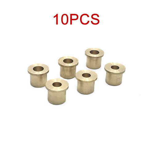 10PCS 4x8mm 5x8mm Copper Bushing Shafting Bearing Rudder Shaft Sleeve Spare Parts for RC Simulation Ship Bait Boat Model ► Photo 1/4