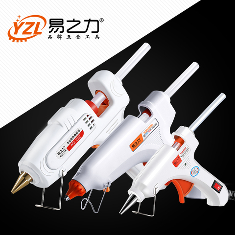 30W EU/ Plug Hot Melt Glue Gun    Glue Stick Industrial Mini Guns Thermo Gluegun Heat Temperature Tool ► Photo 1/5