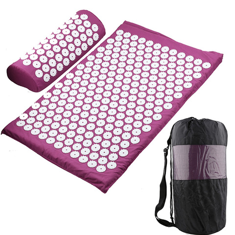 Massager Cushion Massage Yoga Mat Acupressure Relieve Stress Back Body Pain Spike Mat Acupuncture Mat ► Photo 1/6