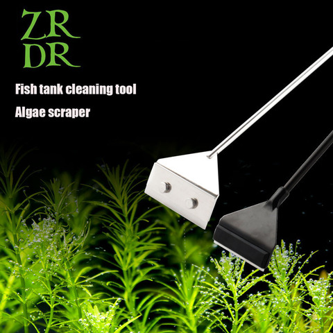 WYIN Stainless Steel Aquarium Fish Tank Algae Scraper Blade Aquatic Water Live Plant Grass Cleaning Multi-Tool Cleaner Kit Set ► Photo 1/6