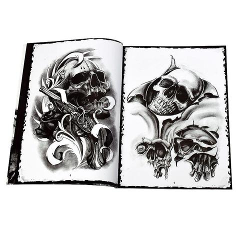 Selected Skull Tattoo Books Stencils Design A4 Sketch Flash Book Tattoo Art  Painting Reference for Tattoo Accessories - Price history & Review |  AliExpress Seller - Beautiful in Your Eyes Store 