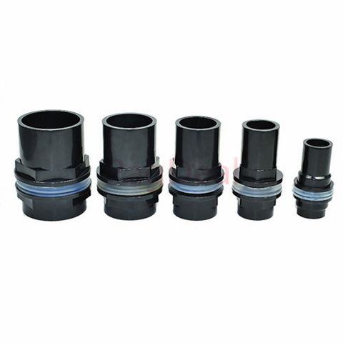 20mm 25mm 32mm 40mm 50mm Fish Tank Pond Downpipe Bend Bulkhead Drainage Equipment Aquarium Fitting Connector Pool Drain Fitting ► Photo 1/4