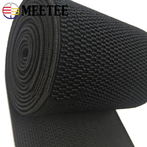 2/5Meter Meetee 2.5-10cm Crochet Elastic Band Waistband Rubber Webbing DIY Clothing Garment Skrit Belt Tape Sewing Accessories ► Photo 1/5