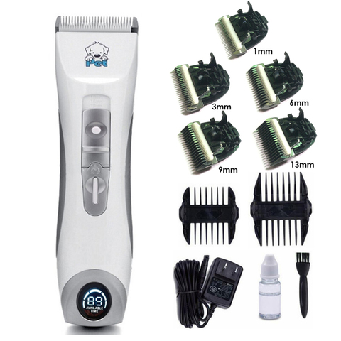 CP9600 Clipper Dogs Professional LCD Screen Pet Cat Clippers Electrical Grooming Trimmer Rechargeable Haircut Machine Animals ► Photo 1/6