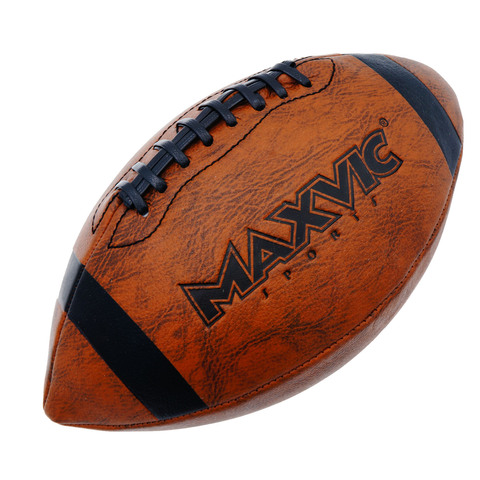 New High Quality Size 3/6/9 American Football Leather Retro Soccer Youth Adult Professional Training Ball ► Photo 1/5