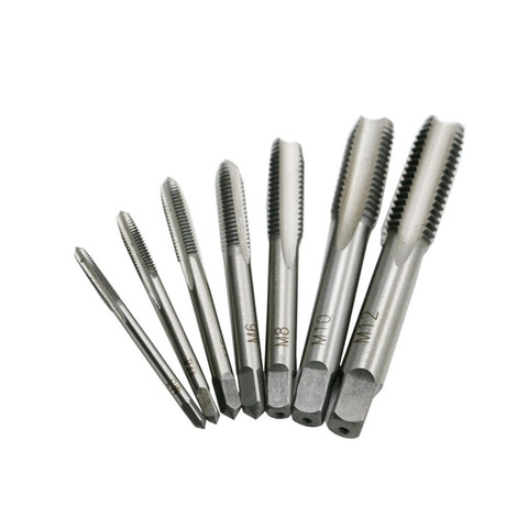 5PCS/7PCS/Set HSS M3 M4 M5 M6 M8 M10 M12 Machine Straight Fluted Screw Thread Metric Plug Hand Tap Drill Set Hand Tools ► Photo 1/6