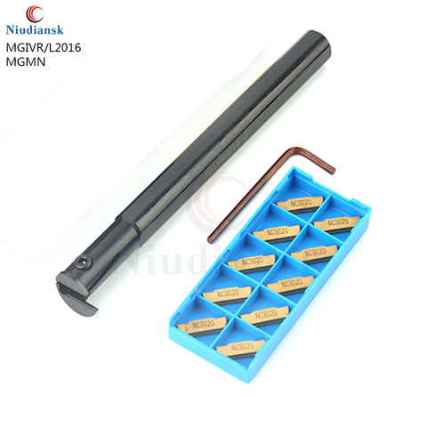 MGIVR2016-1.5 MGIVR2520-2 2.5mm 3mm CNC Lathe Machining Internal Grooving Tool Holder MGMN Carbide Insert MGIVL2925 Tool holder ► Photo 1/5