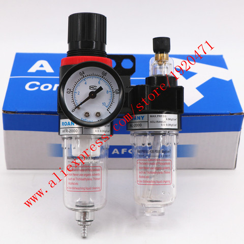 2017 Brand New AFC 2000 Air Pressure Regulator oil Water Separator Trap Filter Airbrush Compressor Source Treatment Unit ► Photo 1/6